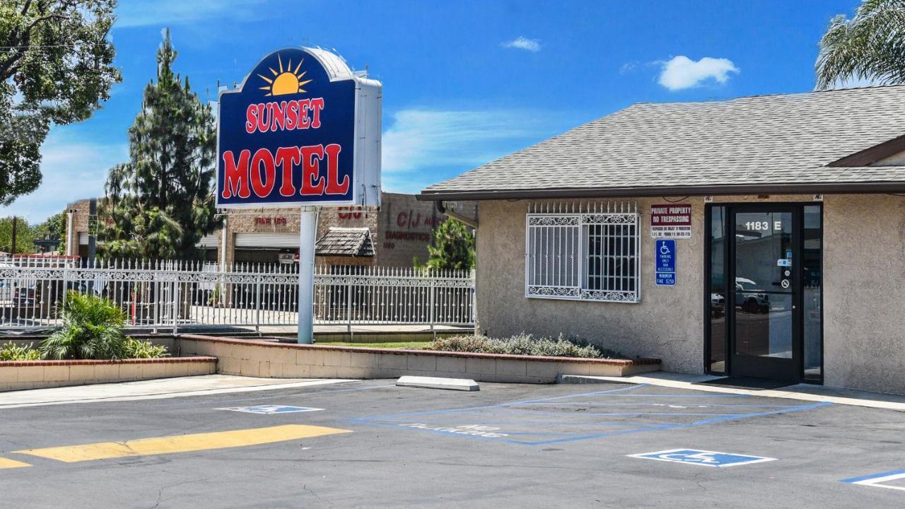 Sunset Motel Pomona Exterior foto