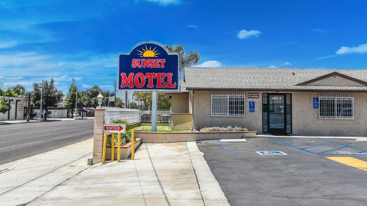 Sunset Motel Pomona Exterior foto